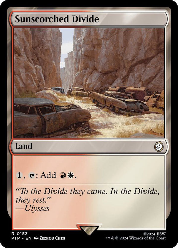 MTG Single Card - Sunscorched Divide [R 0153]