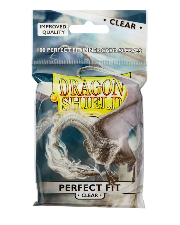 DRAGON SHIELD 100CT BAG PERFECT CLEAR